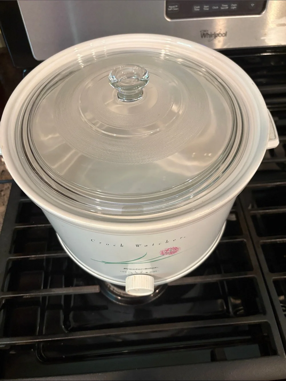 Proctor Silex White Crock Watcher Slow Cooker Crockpot